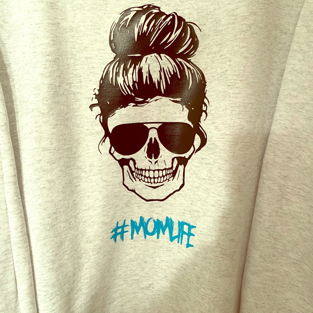 Handmade, mom life sweatshirt